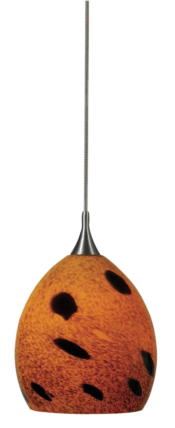 Low Voltage Uni Pack Pendant in Brushed Steel
