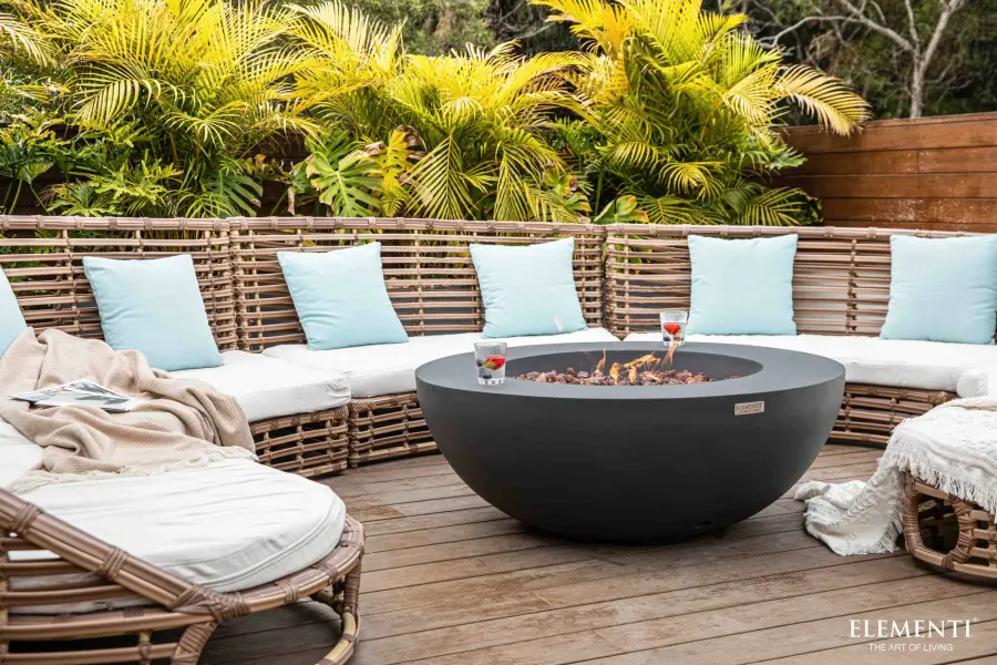 Elementi Lunar Bowl Fire Table - Image 2