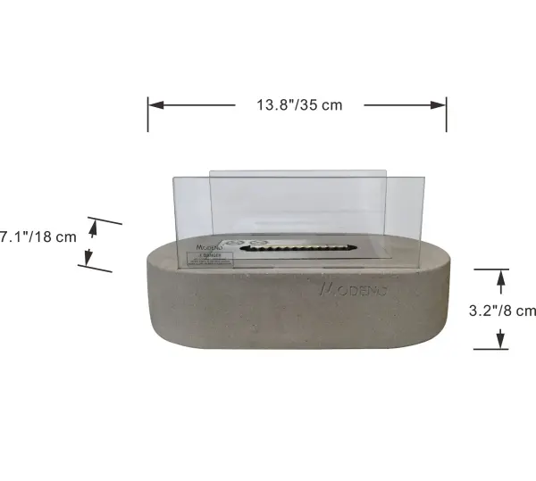 MODENO LUSPA Ethanol Tabletop Fireplace - Image 6