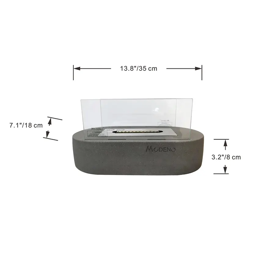 MODENO LUSPA Ethanol Tabletop Fireplace - Image 7