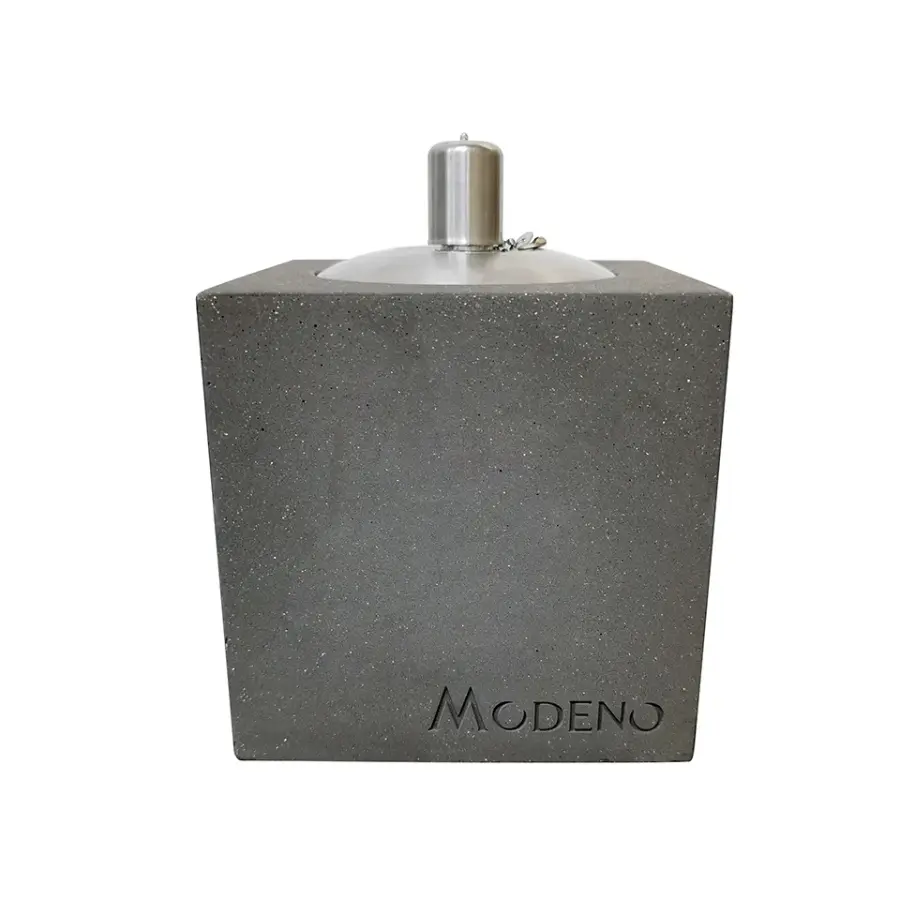 Square Safety Oil Lamp - Dark Grey - Image 1