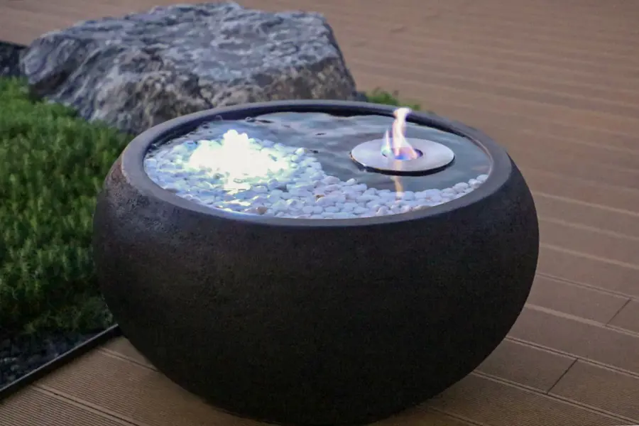 ELEMENTI WATER Tao Fire & Water Bowl - Image 2