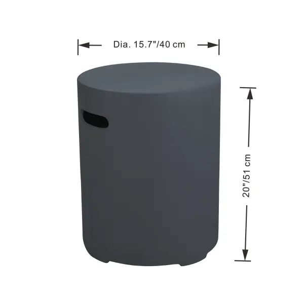 Round Tank Cover for Fire Tables - Image 4