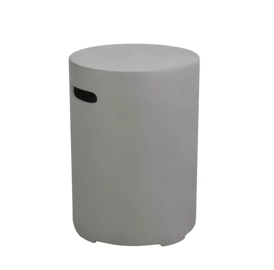 Round Tank Cover - Light Gray/Dark Gray - Image 1