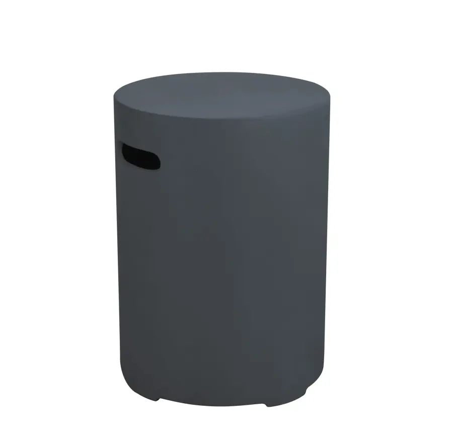 Round Tank Cover - Light Gray/Dark Gray - Image 2