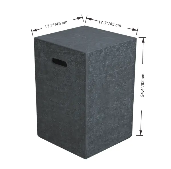 Square Tank Cover for Fire Tables - Image 3