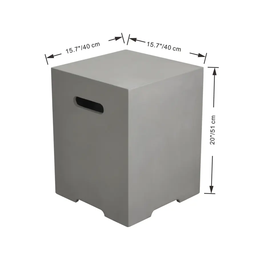 Square Concrete Tank Cover - Image 3