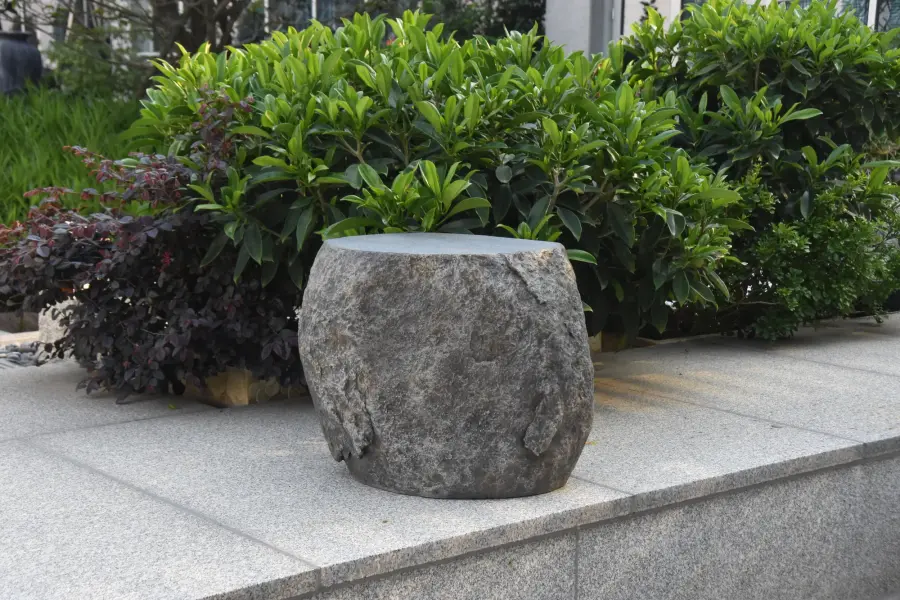 Boulder Seat Cast Concrete Outdoor Furniture