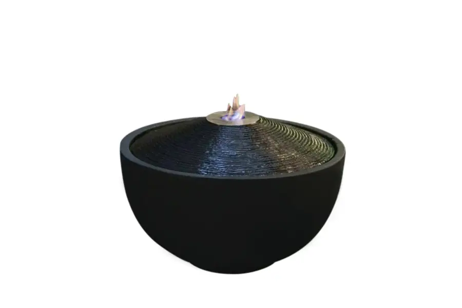 Elementi Water Fuji Fire & Water Bowl - Image 1