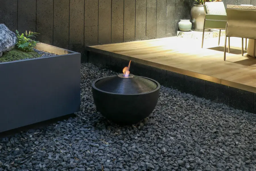 Elementi Water Fuji Fire & Water Bowl - Image 2
