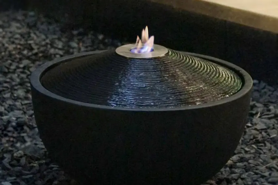 Elementi Water Fuji Fire & Water Bowl - Image 4