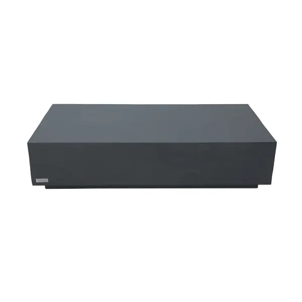 The Colorado Coffee Table combines contemporary design with durable GFRC construction. Its generous 60" x 30" surface and sandstone finish create a striking focal point for indoor or outdoor living spaces.