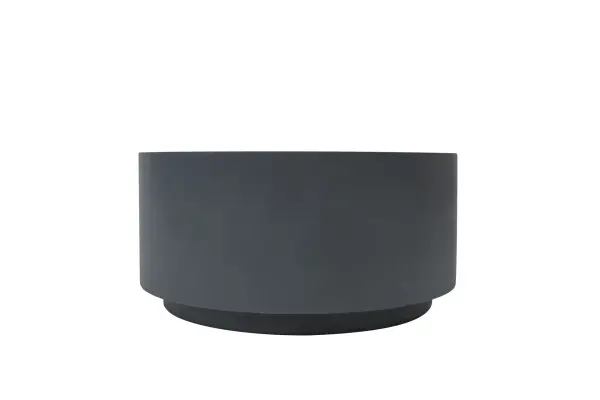 The ROME Medium Coffee Table combines contemporary design with durable GFRC construction. Its 33.9" square top and column-inspired base create a striking focal point for indoor and outdoor living spaces. - alternate view