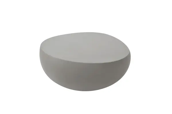 The IKARIA Cobble Coffee Table brings architectural presence with its GFRC construction and generous 42-inch square footprint. Its durable concrete composition makes it equally suited for indoor living spaces or covered outdoor areas.