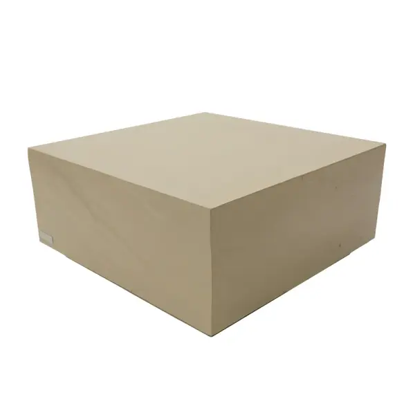 The Colorado Coffee Table brings natural elegance with its GFRC construction mimicking sandstone textures. At 33.9" square, it anchors medium-sized living spaces while offering weather-resistant durability for covered outdoor areas. - alternate view