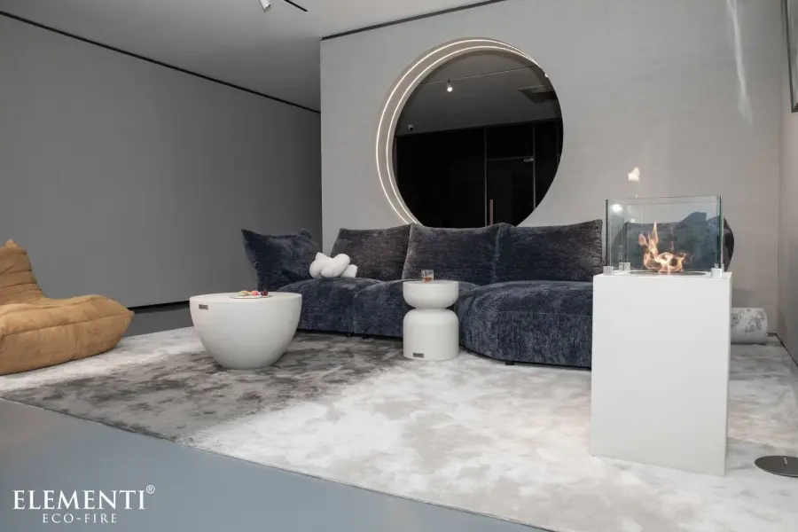 Oia Ethanol Fireplace Coffee Table - Image 5