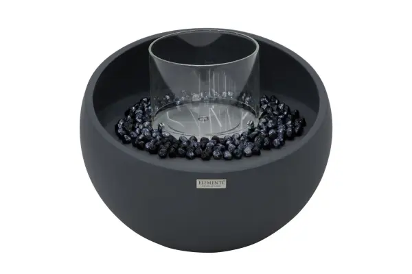 The Firenze combines artisanal concrete craftsmanship with modern ethanol technology. Features a 304 stainless steel burner with adjustable flame, 28,000 BTU heat output, and versatile indoor-outdoor use.