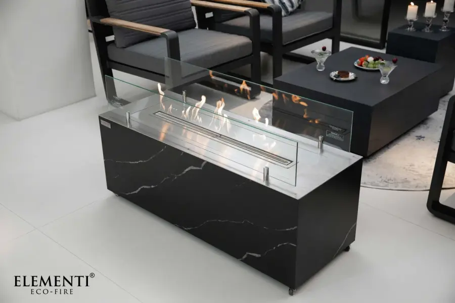 Toronto Smart Ethanol Fireplace Coffee Table - Image 7