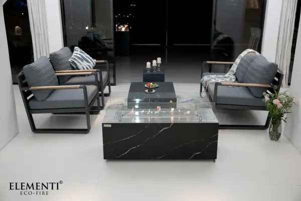 Toronto Smart Ethanol Fireplace Coffee Table - Image 9