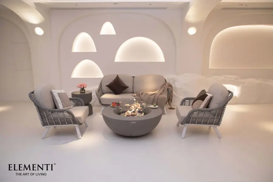 Lunar Bowl Ethanol Fire Table - Image 3
