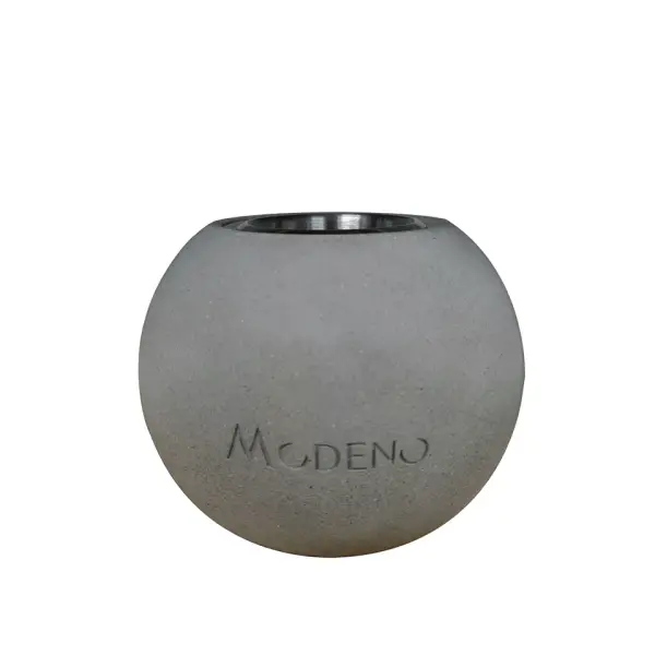 The Paffu brings real flame ambiance to tabletops with its modern cast concrete design. Burns cleanly for 60 minutes using ethanol fuel, creating a mesmerizing 3-6 inch flame without smoke or ash.