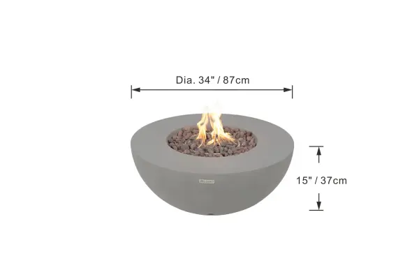 Modeno Roca Fire Table - Image 9