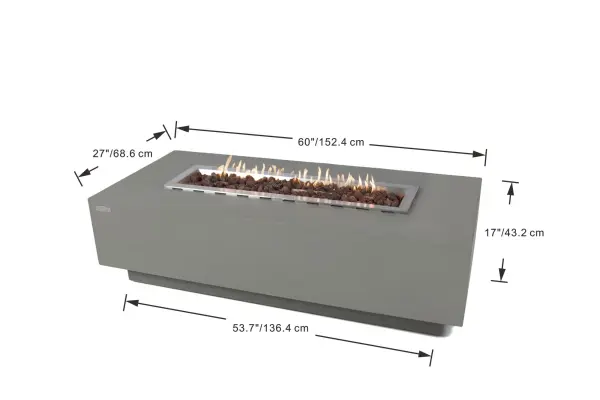 Elementi Granville Fire Table - Image 8
