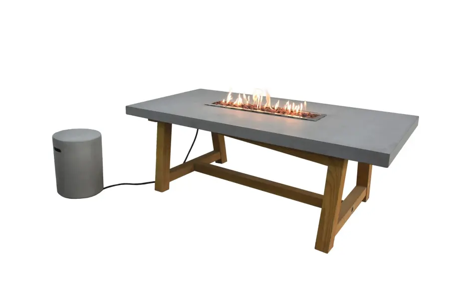 Elementi Sonoma Outdoor Dining Fire Table - Image 8