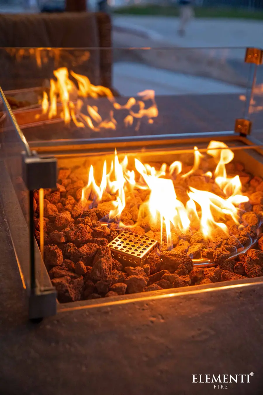 Elementi Birmingham Fire Pit Dining Table - Image 6