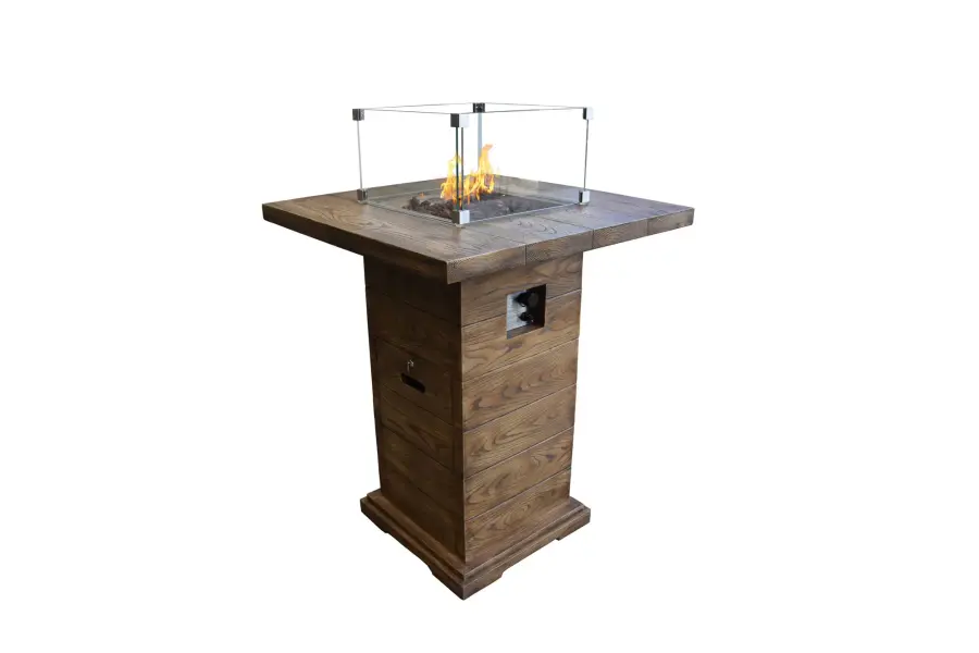 Elementi Rova Bar Table Fire Pit - Image 1
