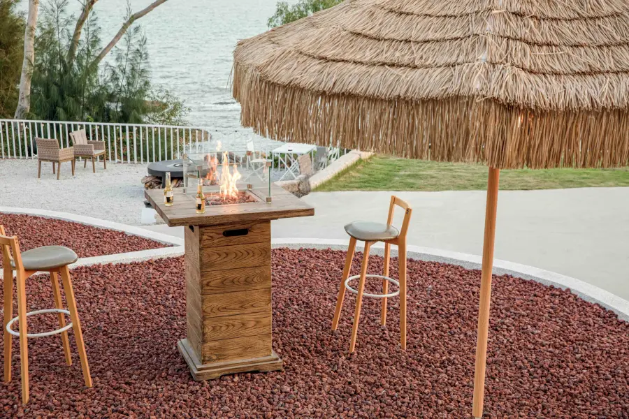 Elementi Rova Bar Table Fire Pit - Image 2