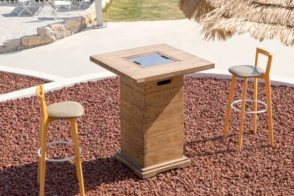 Elementi Rova Bar Table Fire Pit - Image 3