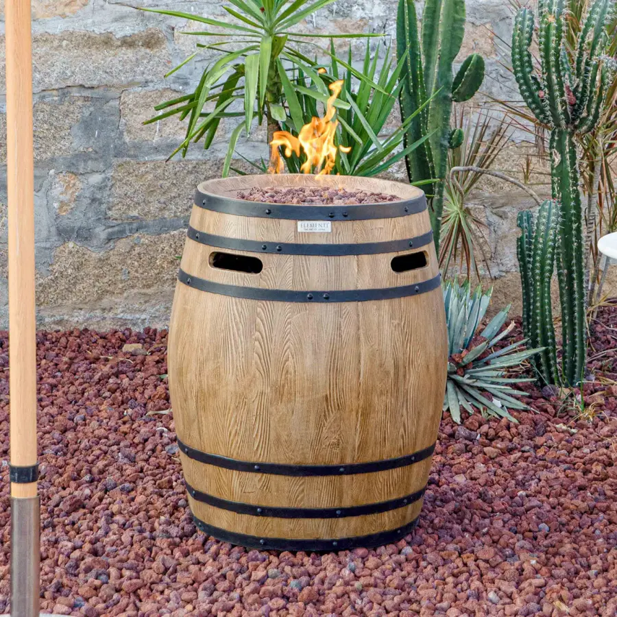 Elementi Napa Barrel Fire Pit - Image 3