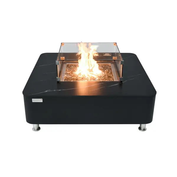 Annecy Marble Porcelain Fire Table - Image 5