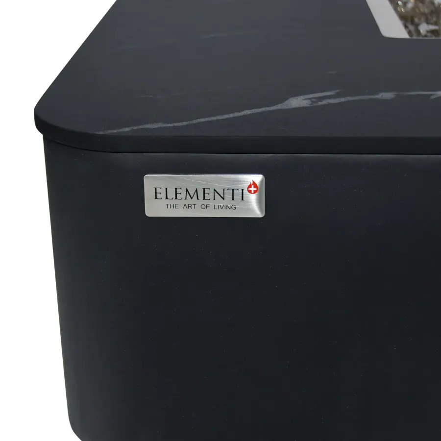 Annecy Marble Porcelain Fire Table - Image 7