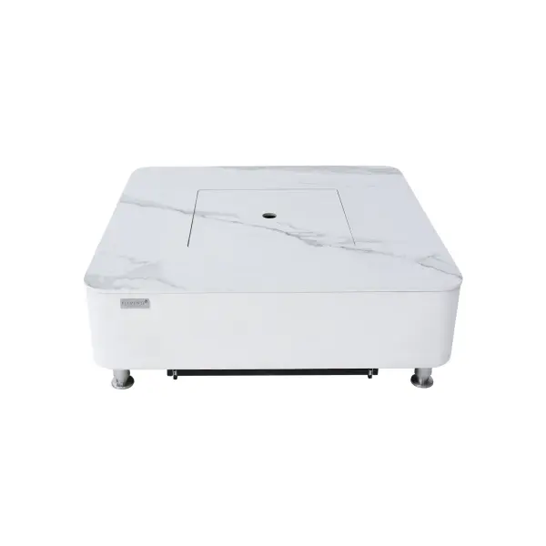 Annecy Marble Porcelain Fire Table - Image 7