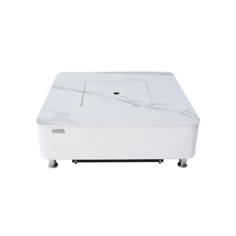 Annecy Marble Porcelain Fire Table - Image 7
