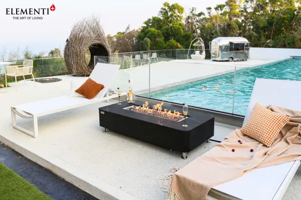 Valencia Porcelain Top Fire Table - Image 3