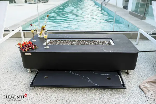 Valencia Porcelain Top Fire Table - Image 5