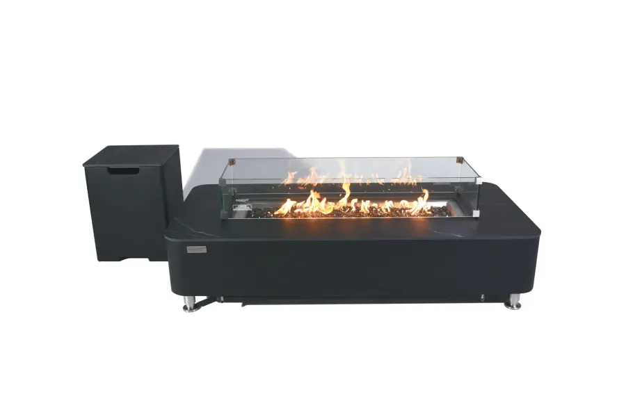 Valencia Porcelain Top Fire Table - Image 7