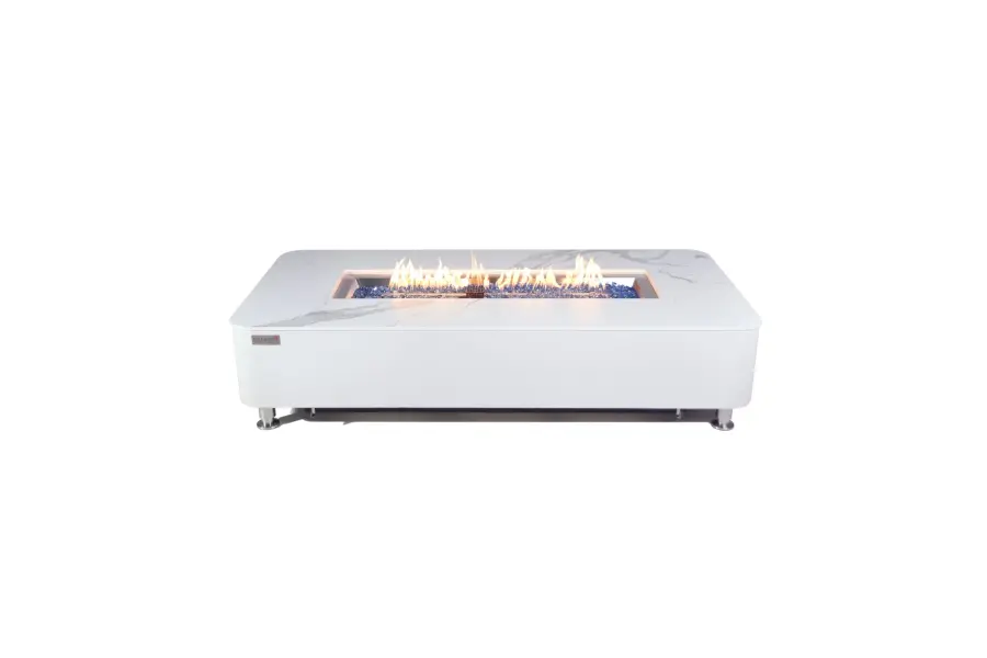 ELEMENTI PLUS Athens Porcelain Fire Table - Image 1