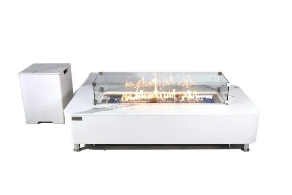 ELEMENTI PLUS Athens Porcelain Fire Table - Image 7