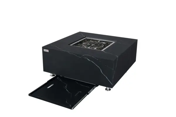 ELEMENTI PLUS SOFIA Marble Porcelain Fire Table - Image 7