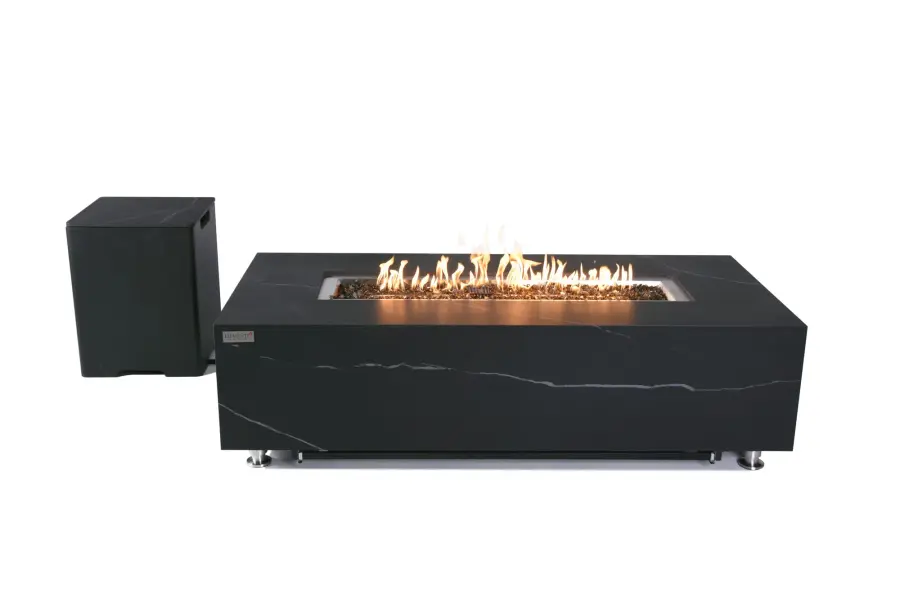 ELEMENTI PLUS VARNA Marble Porcelain Fire Table - Image 7