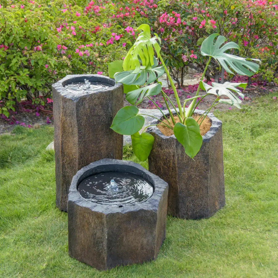 ELEMENTI Basalt Fountain - Small - Image 2
