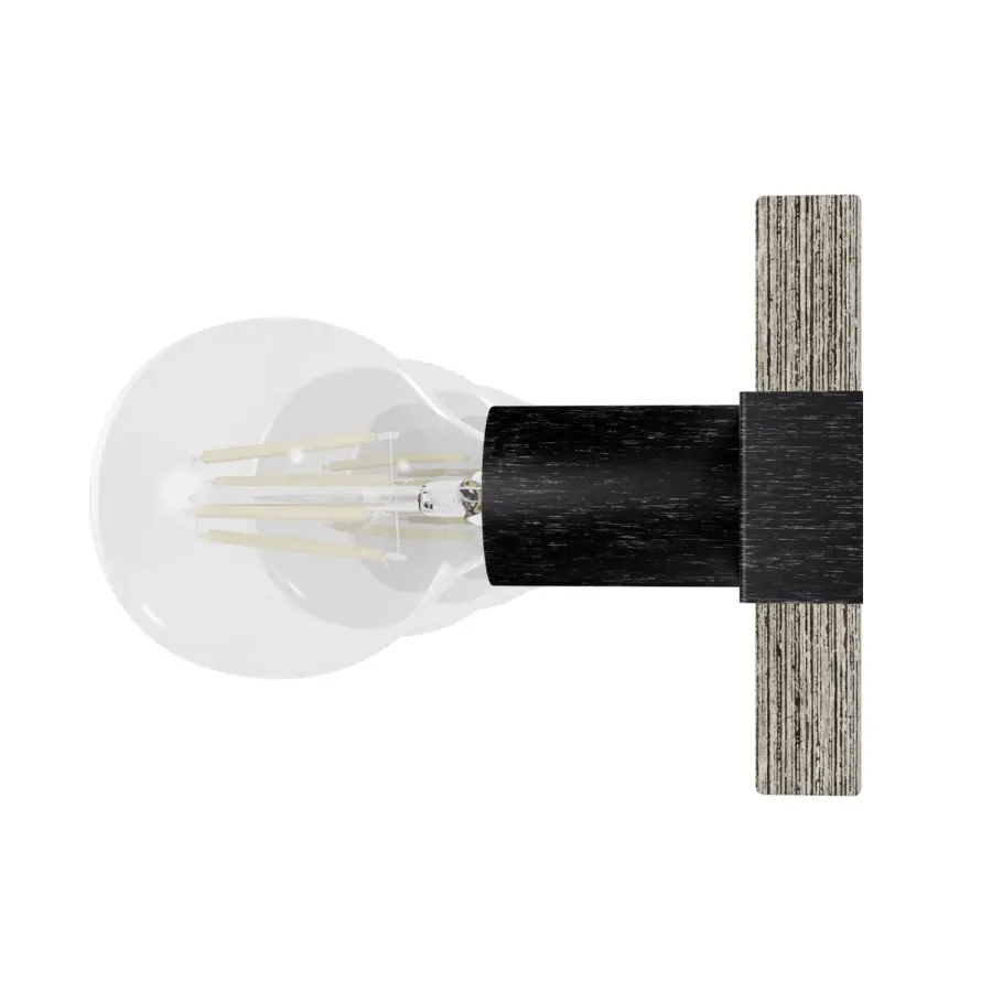 Donelson 7-Light Bathroom Vanity in Natural Black Iron - Image 11