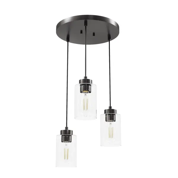 Hartland Three Light Pendant in Alturas Gold - Image 17