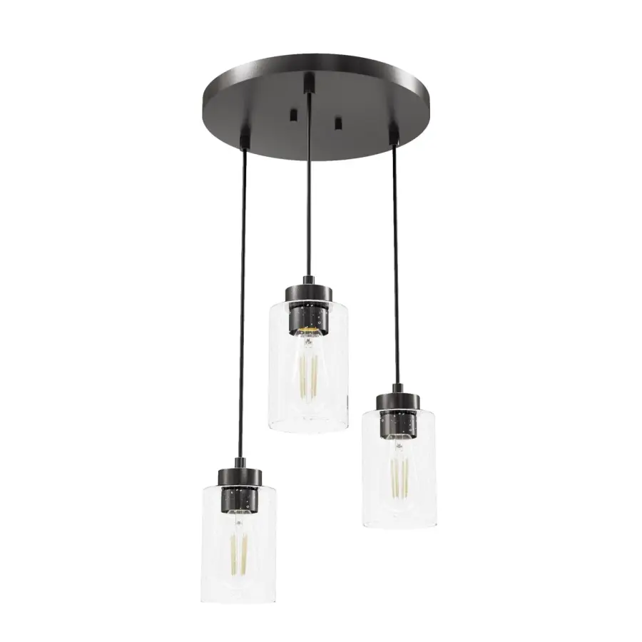 Hartland Three Light Pendant in Alturas Gold - Image 17