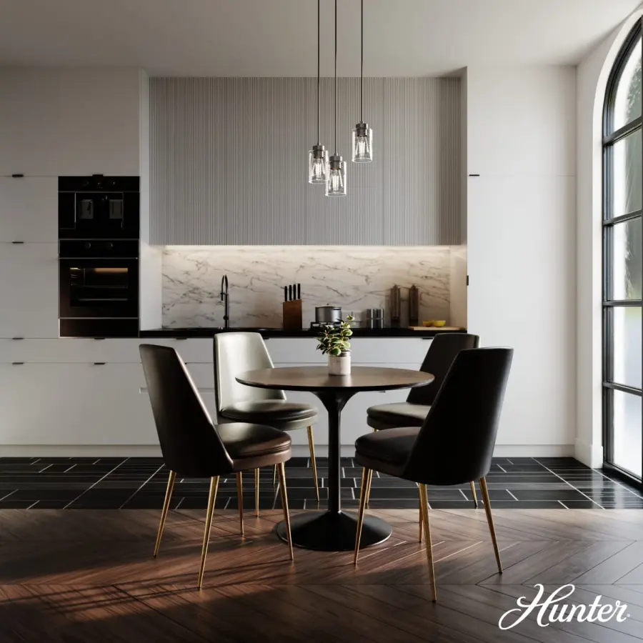 Hartland Three Light Pendant in Alturas Gold - Image 4