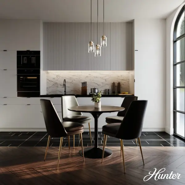 Hartland Three Light Pendant in Alturas Gold - Image 5